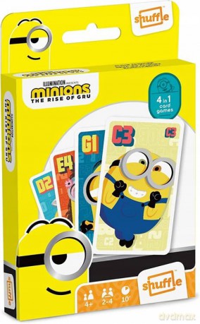 Gra karciana Shuffle Minionki 2 4w1 [GRA]