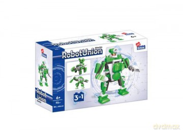 Klocki konstrukcyjne Alleblox RobotUnion 65 el. zielony AB8028 [KLOCKI]