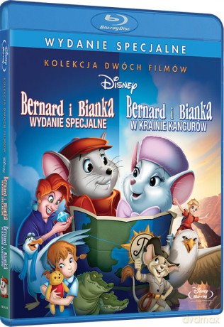 Bernard i Bianka / Bernard i Bianka 2 (Disney) [Blu-Ray]