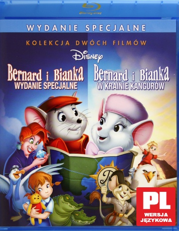Bernard i Bianka / Bernard i Bianka 2 (Disney) [Blu-Ray]