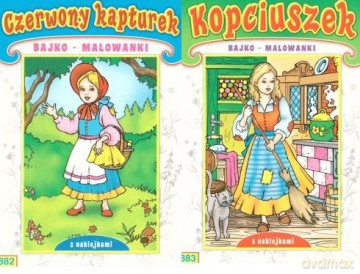 Książka Bajko-malowanki 034 [KSIĄŻKA]