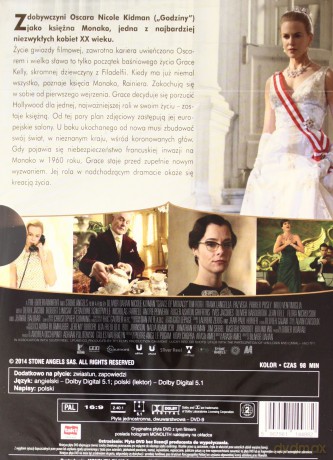 Grace księżna Monako [DVD]