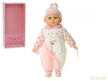 Lalka bobas 35 cm z dźwiękiem box mówi i śpiewa po polsku