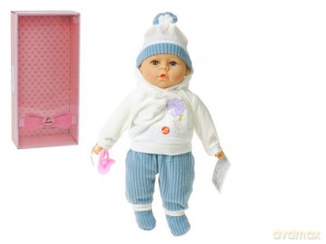 Lalka bobas 35 cm z dźwiękiem box mówi i śpiewa po polsku