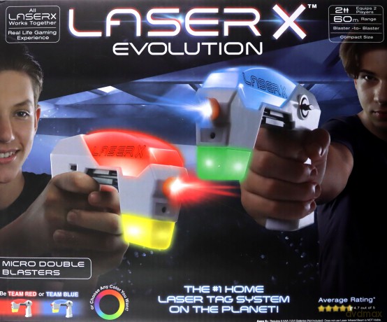 LASER X Revolution Micro Double Blasters zestaw dla dwóch graczy 88168
