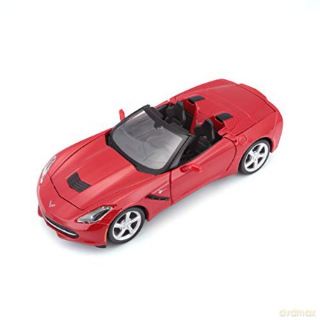 MAISTO 31501-31 Corvette Stingray 2014 czerwony 1:24