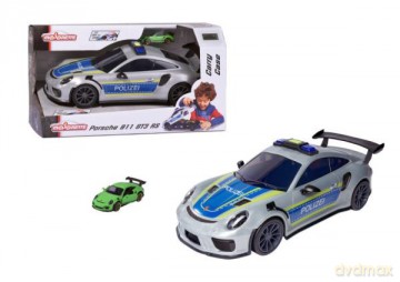 MAJORETTE Porsche policja + 1 pojazd