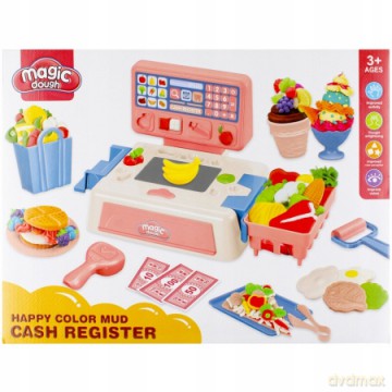 Masa plastyczna z akcesoriami Supermarket 502472