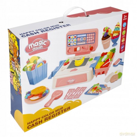 Masa plastyczna z akcesoriami Supermarket 502472