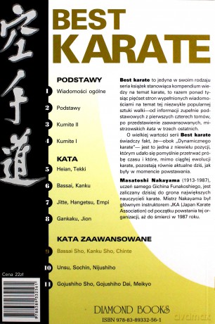 best karate 9 - masatoshi nakayama [KSIĄŻKA]