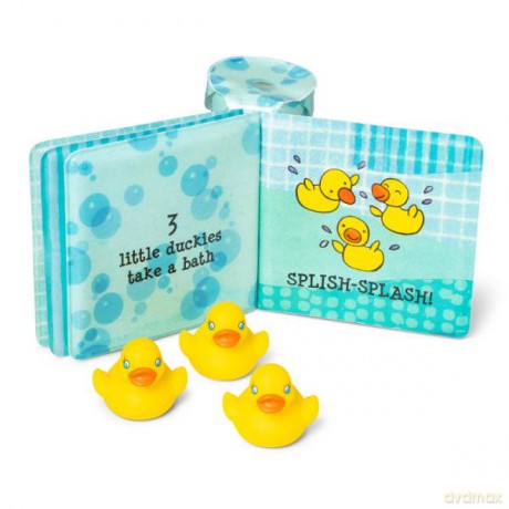 MELISSA Kaczuszki 3 sztuki + książeczka do kąpieli Three Little Duckies 41200