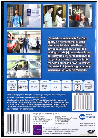 Skradziona Tożsamość [DVD]