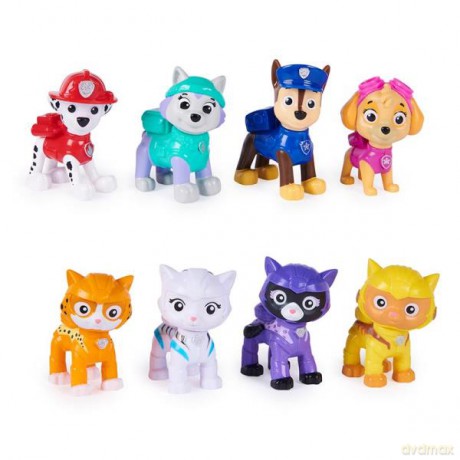 PAW PATROL Psi Patrol CatPack Kocia załoga zestaw figurek 6066044 Spin Master [FIGURKA]