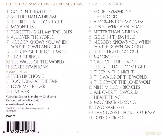 Katie Melua: Secret Symphony Special Edition [2CD]