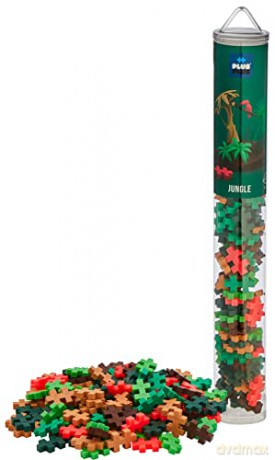 Plus Plus Klocki tuba JUNGLE 240 el. 4263 [KLOCKI]