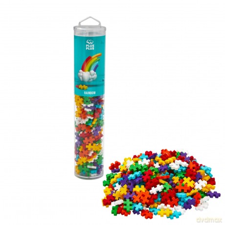 Plus Plus Klocki tuba RAINBOW 240 el. 4262 [KLOCKI]