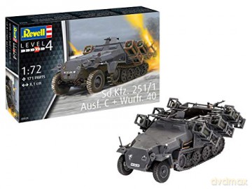 Pojazd 1:72 03324 SD.KFZ AUSF.C+WURFR 40