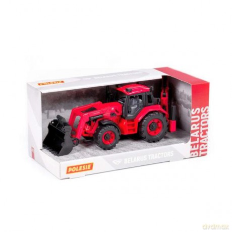 Polesie 91857 Traktor BELARUS z koparką i ładowarką