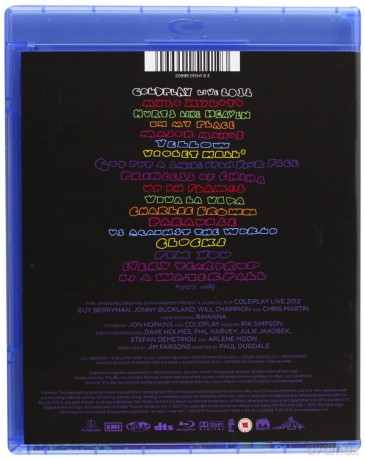 Coldplay: Live 2012 - Limited [Blu-Ray]+[CD]