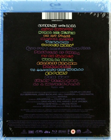 Coldplay: Live 2012 - Limited [Blu-Ray]+[CD]