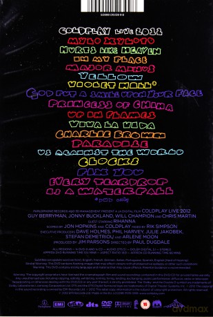Coldplay: Live 2012 Limited [CD]+[DVD]