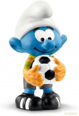 Schleich 20808 Smerf Bramkarz Smurfs [FIGURKA]