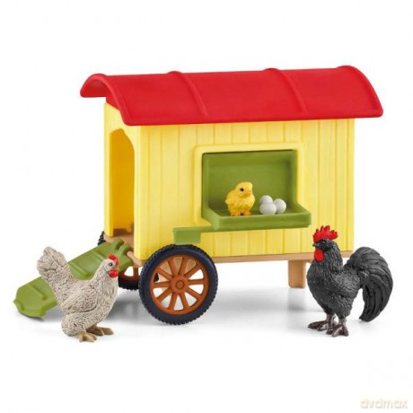 Schleich 42572 Przenośny kurnik Farm World [FIGURKA]