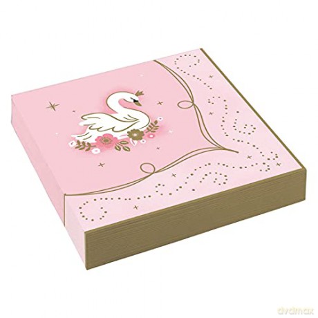 Serwetki pap. Princess for a Day rozm 33x33 cm 16 szt