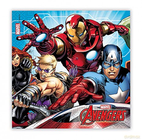 Serwetki papierowe Mighty Avengers 33x33 cm 20 szt