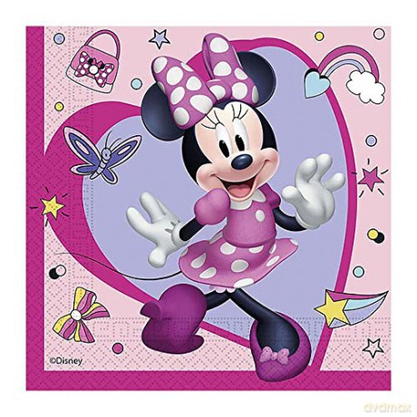 Serwetki papierowe Minnie Junior 33x33 cm 20 szt