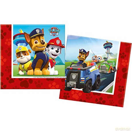 Serwetki papierowe Paw Patrol Let's Roll 20szt