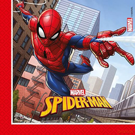 Serwetki papierowe Spiderman 33 x 33 cm 20 szt