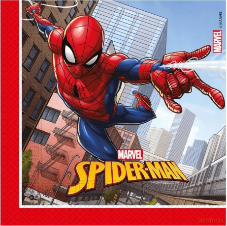 Serwetki papierowe Spiderman 33 x 33 cm 20 szt