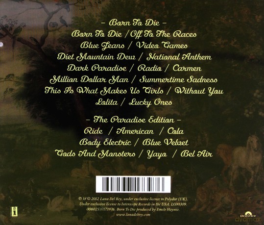 Lana Del Rey: Born To Die - The Paradise Edition [2CD]