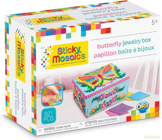 Szkatułka wyklejana. Motyl 51105