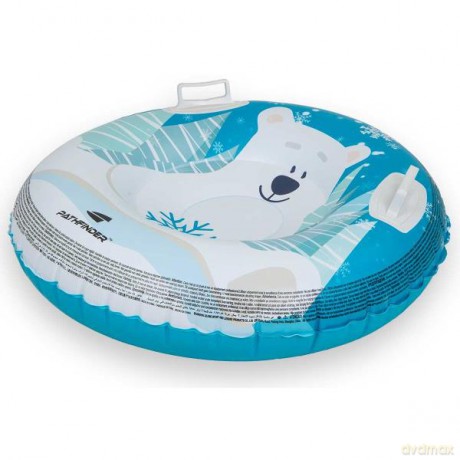 Ślizg sanki dmuchane POLAR BEAR TUBE 90x25 cm 685375