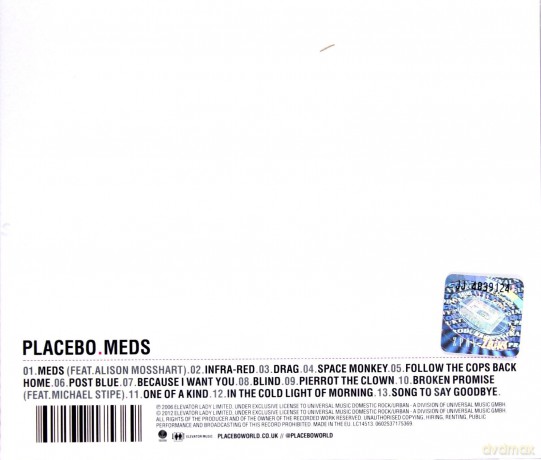 Placebo: Meds [CD]