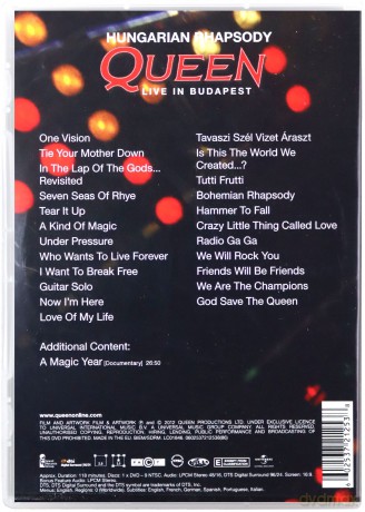 Queen: Hungarian Rhapsody (PL) [DVD]