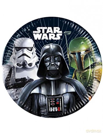 Talerz papierowy Star Wars Galaxy 20 cm 8 szt