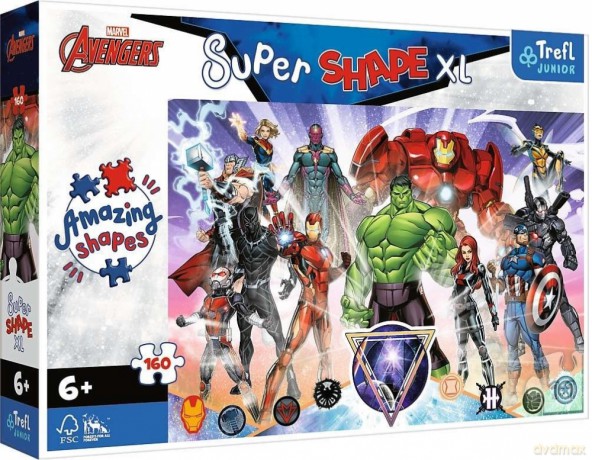 TREFL 160 el. XL Odwaga Avengers. Marvel The Avengers 50023 [PUZZLE]