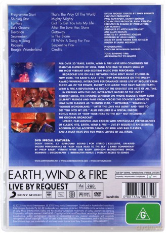 Earth, Wind & Fire: Live By Request [DVD]