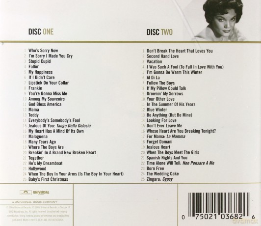 Connie Francis: Gold (Remastered) [2CD]