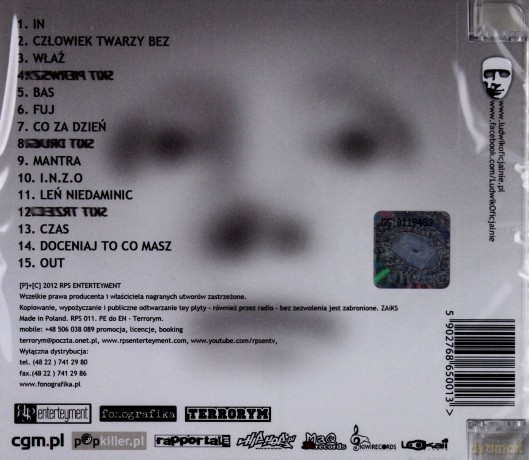 Ludwik: Człowiek Bez Twarzy [CD]