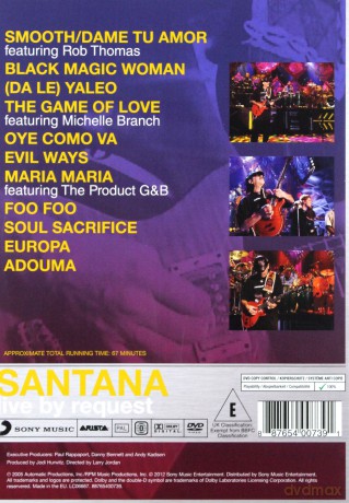 Santana: A&E Live By Request [DVD]