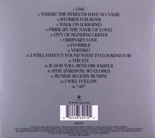 U2: Songs Of Surrender [CD]