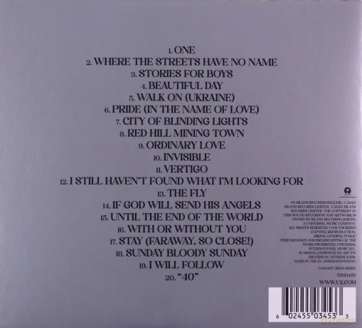 U2: Songs Of Surrender (Deluxe) [CD]