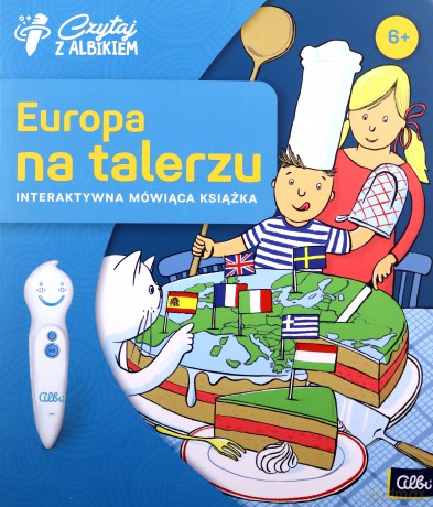 Czytaj z Albikiem Europa na talerzu [KSIĄŻKA]
