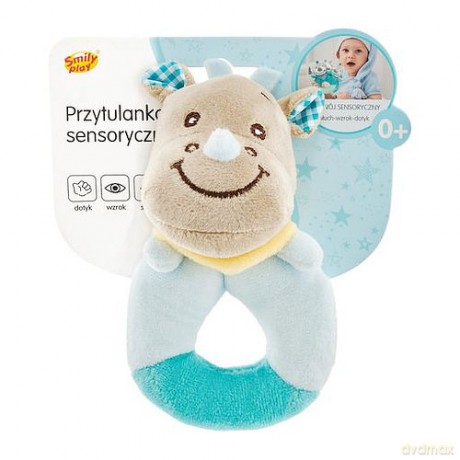 Przytulanka Sensoryczna Nosorożec niebieska