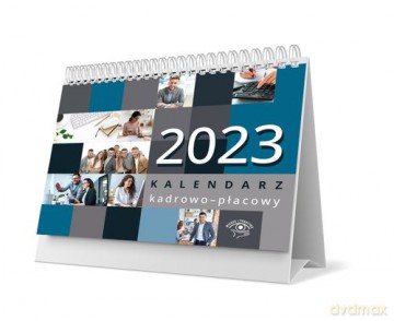Kalendarz kadrowo-płacowy 2023 biurkowy [KALENDARZ]
