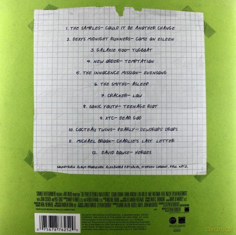 The Perks Of Being A Wallflower soundtrack (Charlie) [WINYL]